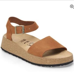 Papillio by Birkenstock Glenda Leather Wedge Sandal